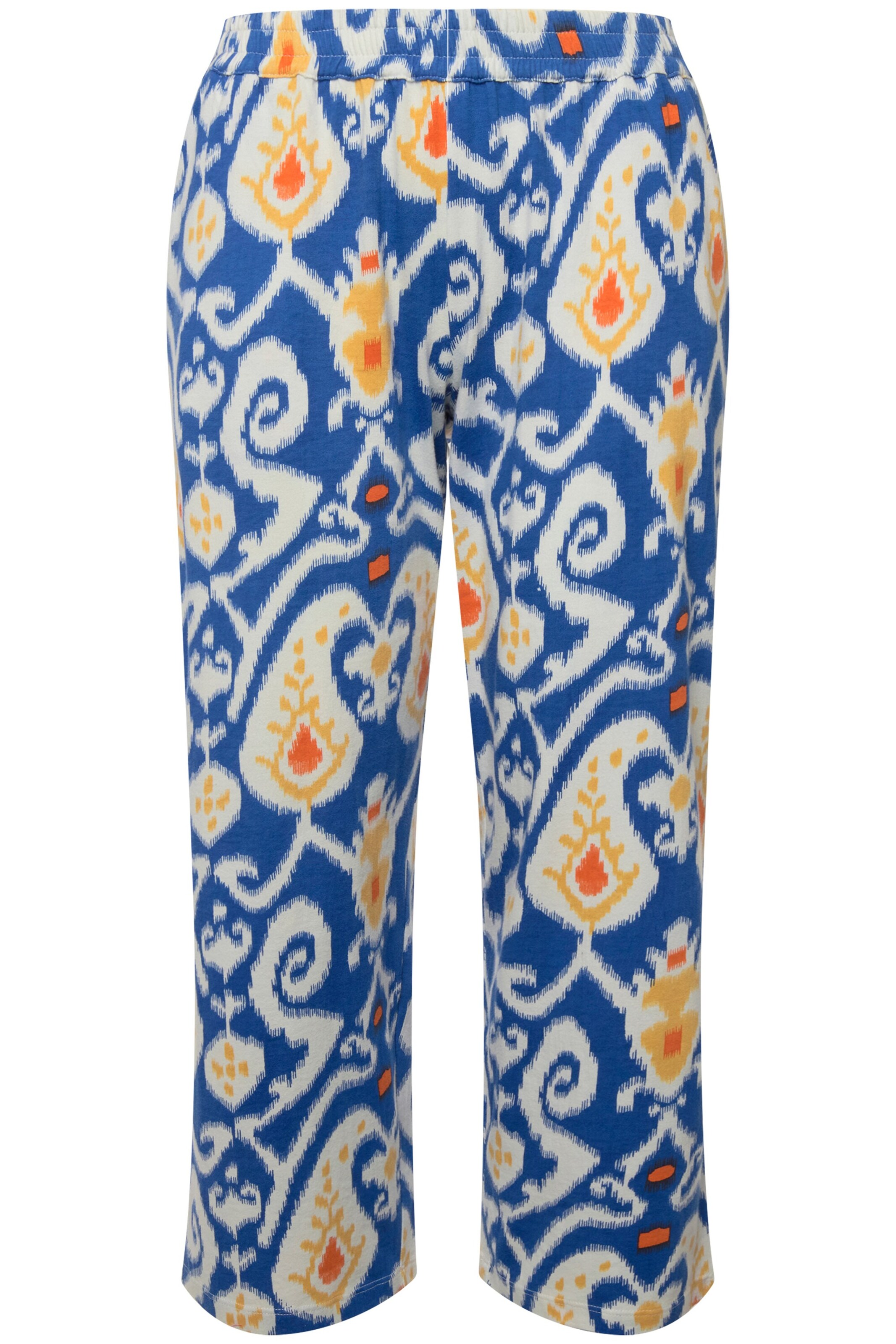Ulla Popken Regular Trousers in Blue: front