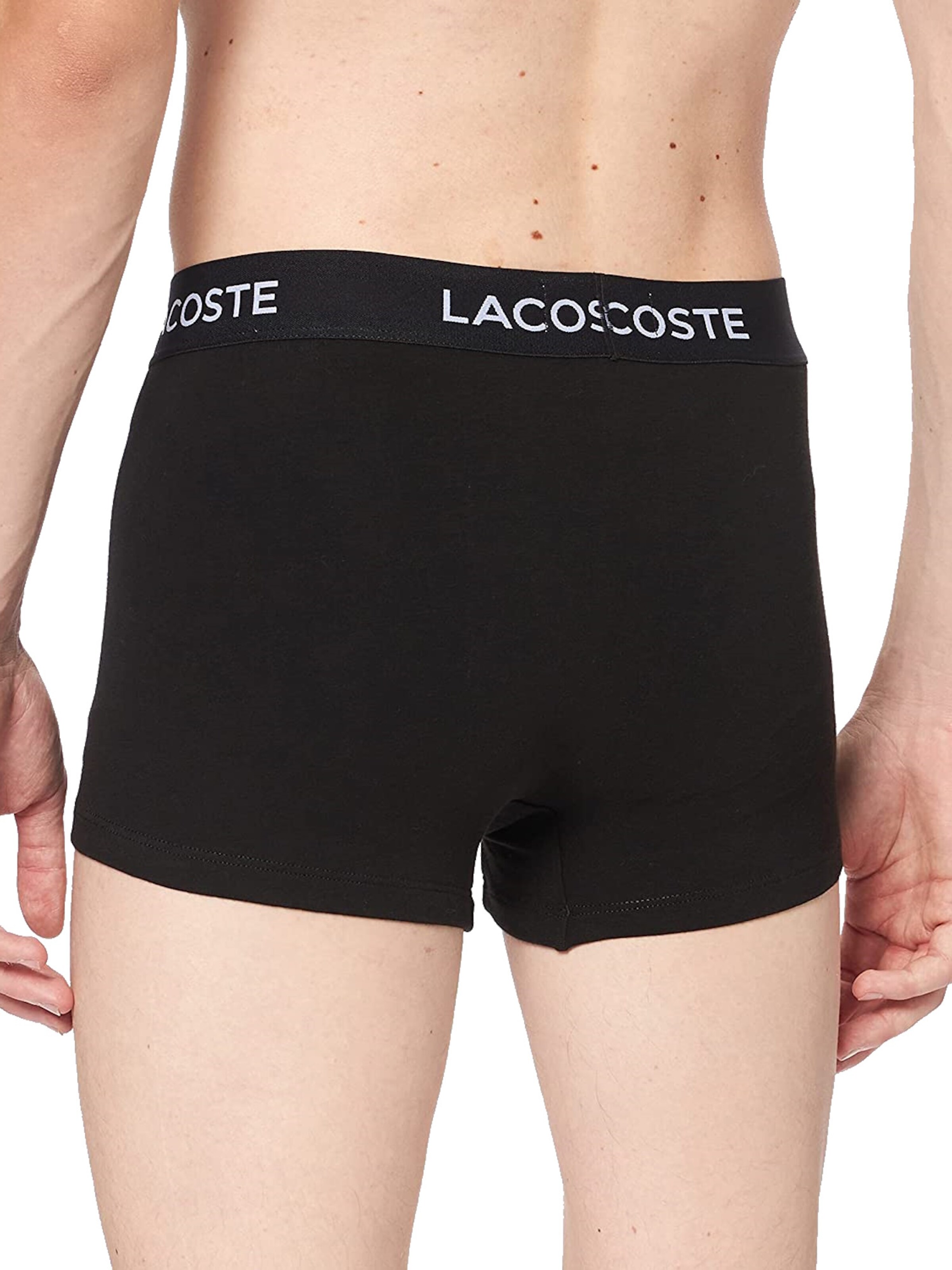 Boxers LACOSTE en noir
