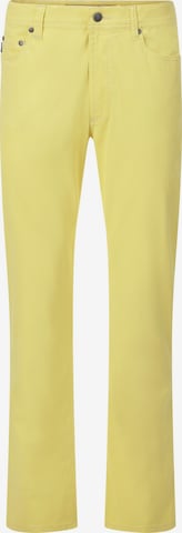 BABISTA Regular Broek ' Vrienzio ' in Geel: voorkant