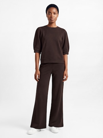 Regular Pantalon Marie Lund en marron