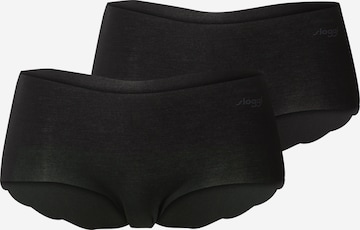 SLOGGI Kalhotky 'ZERO Modal 2.0 H' – černá: přední strana