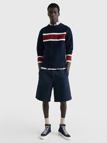 mėlyna TOMMY HILFIGER Megztinis