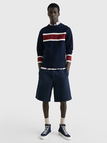 TOMMY HILFIGER Sveter - Modrá