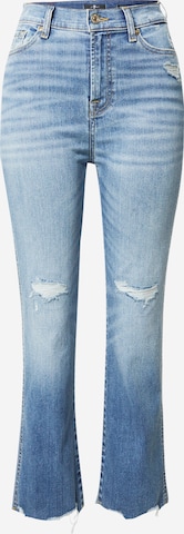 7 for all mankind Flared Jeans in Blauw: voorkant