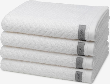 ROSS Towel 'Smart' in White: front