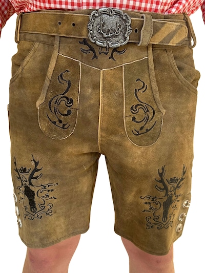 FreakyFits Traditional Pants in 46 in Brown, Item view
