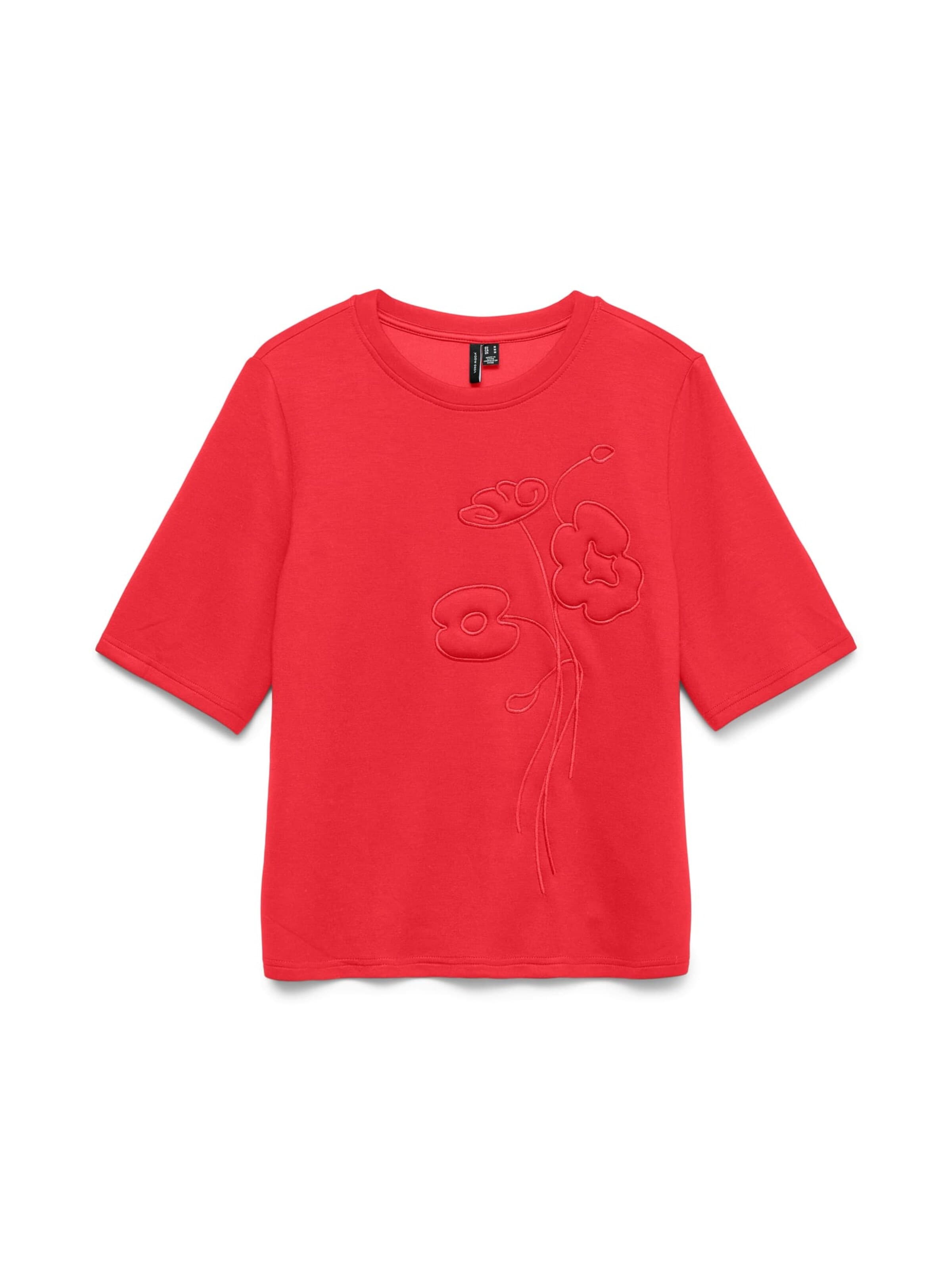 VERO MODA Shirt 'Hali' in Red: front