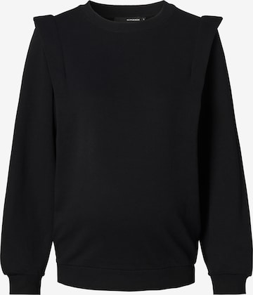 Supermom Sweatshirt 'BUCKLEY' in Schwarz: predná strana