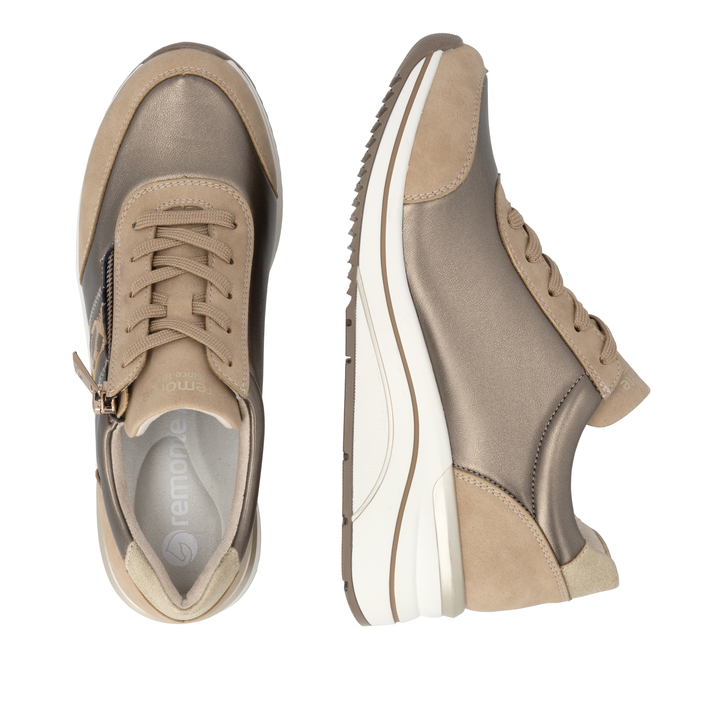 Baskets basses REMONTE en gris