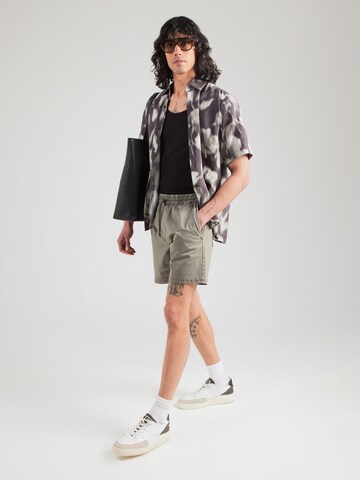 Only & Sons Regular Trousers 'ONSTel' in Grey
