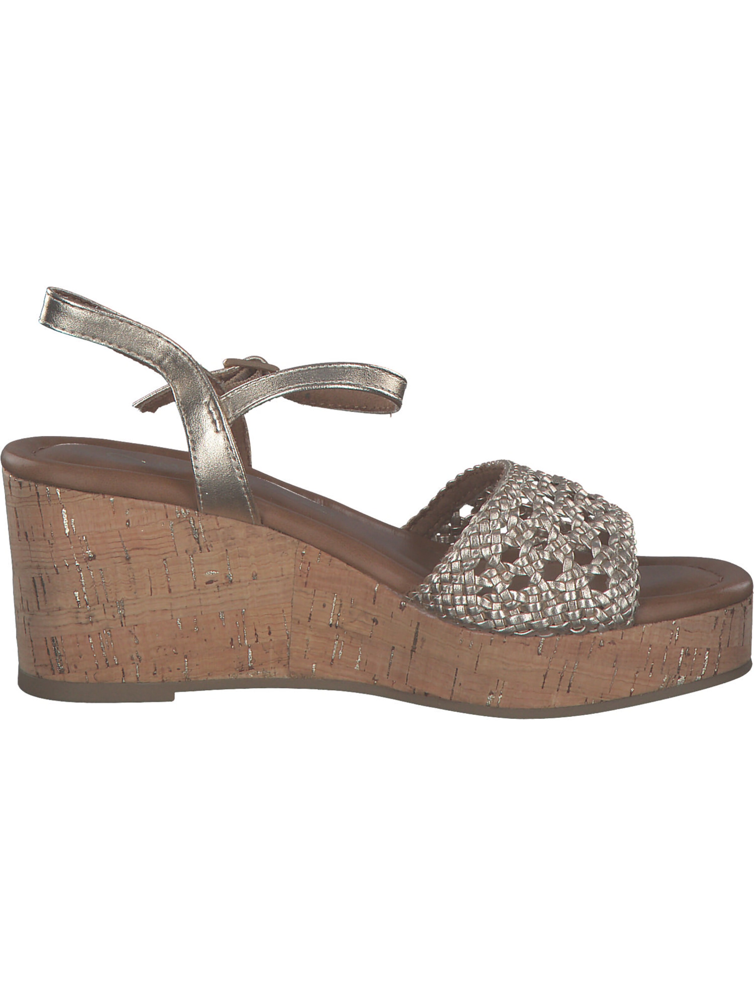 MARCO TOZZI Strap Sandals in Gold