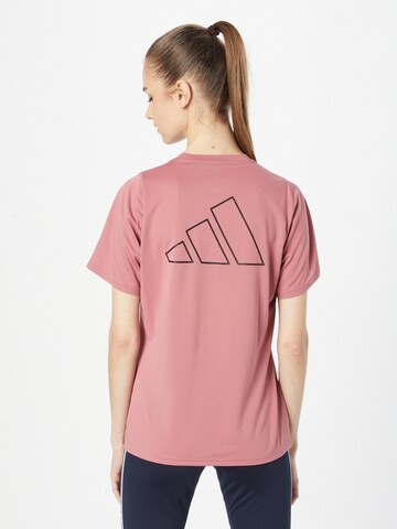 ADIDAS SPORTSWEAR - Camiseta funcional 'Run Icons ' en rosa