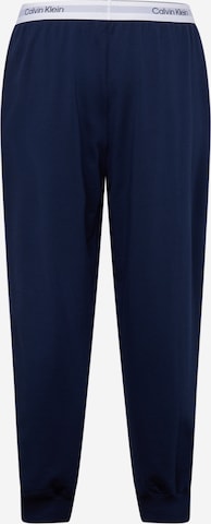 Calvin Klein Tapered Broek in Blauw