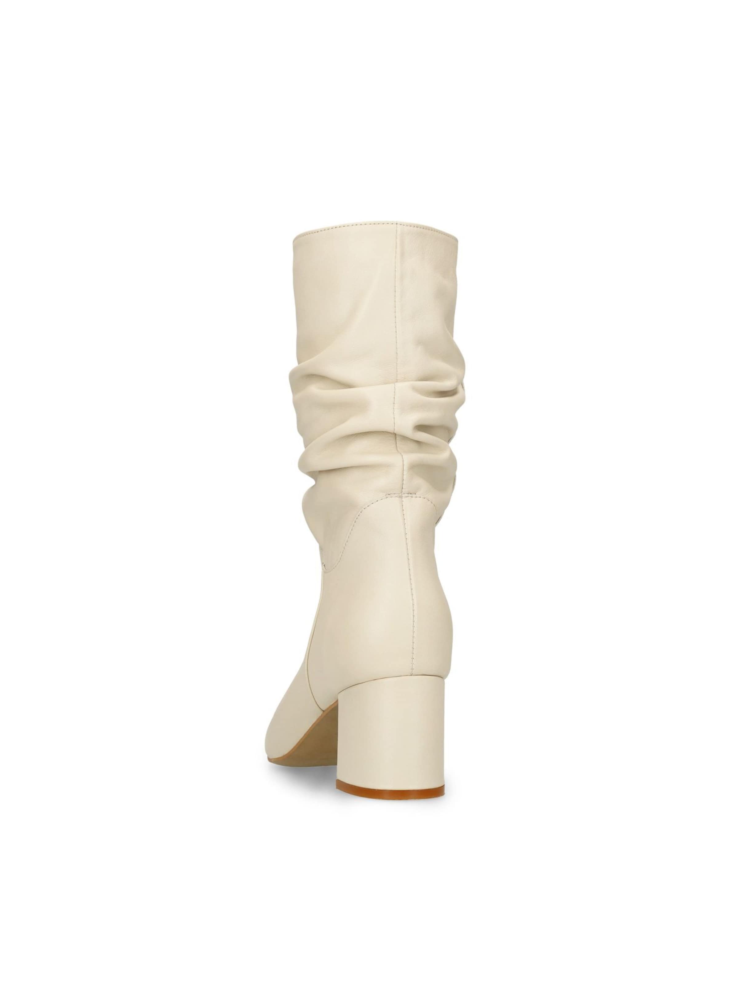 MANFIELD Stiefelette in Weiß
