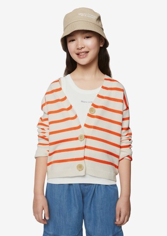 Marc O'Polo Knit Cardigan in White: front