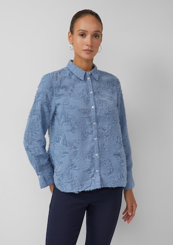 s.Oliver Blouse in Blue: front