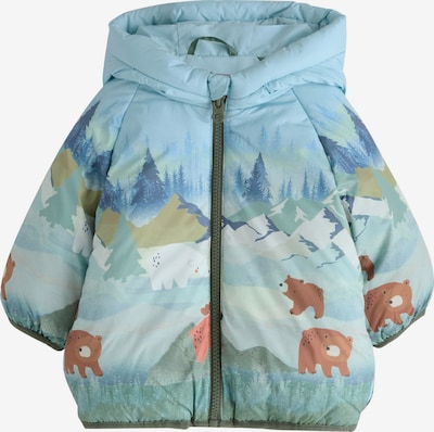 Next Talvitakki värissä turkoosi / konjakki / vihreä / kiivi, Tuotenäkymä