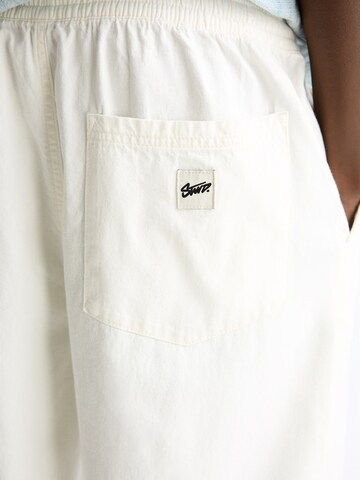 Largi Pantaloni de la Pull&Bear pe bej