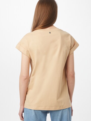 Rich & Royal T-Shirt 'Boyfriend Coloured Sparkle' in Beige