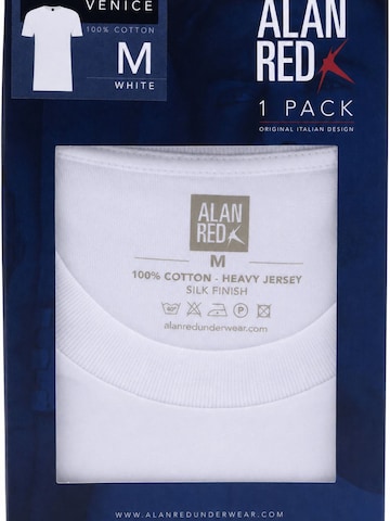 alan red Shirt 'Venice' in White