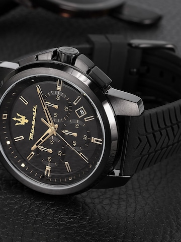 Maserati Analoog horloge in Zwart