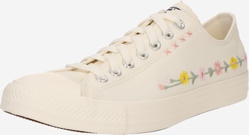 CONVERSE Matalavartiset tennarit 'CTAS OX' värissä beige: etupuoli