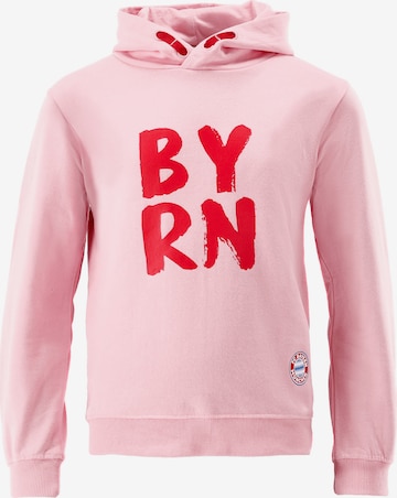 FC BAYERN MÜNCHEN Sweatshirt 'Byrn' in Pink: predná strana