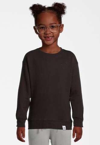 New Life Sweatshirt in Schwarz: Vorderseite