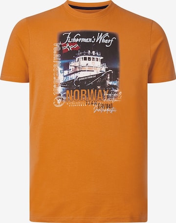 Jan Vanderstorm Shirt 'Gaard' in Orange: predná strana