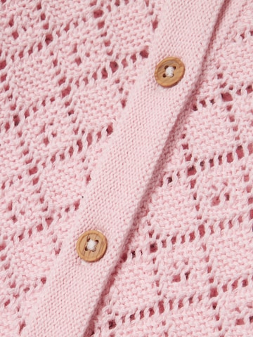 NAME IT Knit Cardigan 'DESINA' in Pink