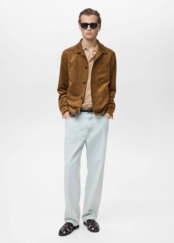 MANGO MAN Between-Season Jacket in Brown