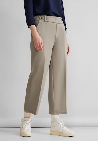 STREET ONE Loose fit Pleated Pants in Brown