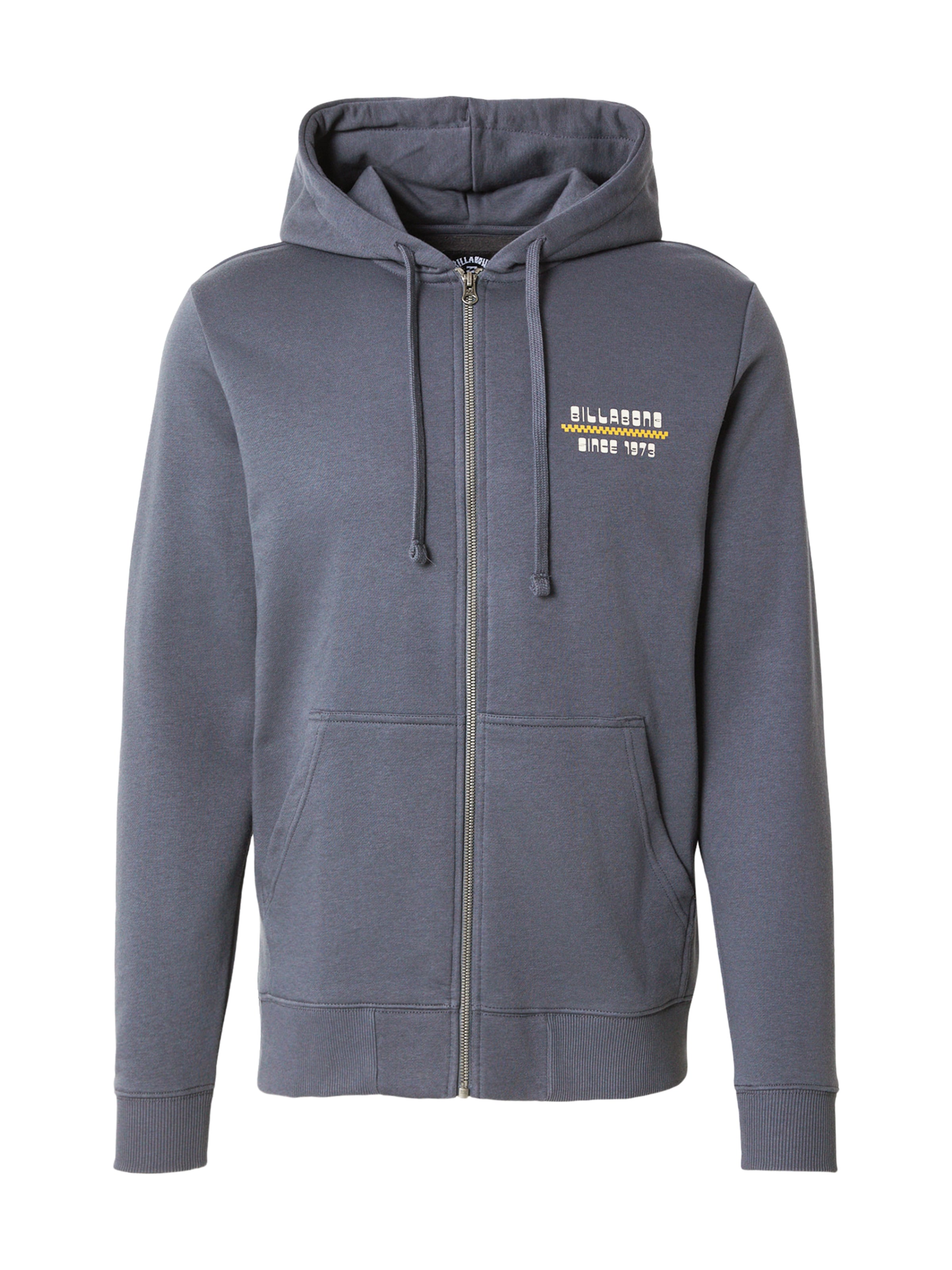 BILLABONG Sweatjacke 'FOUNDATION' in Blau: Vorderseite