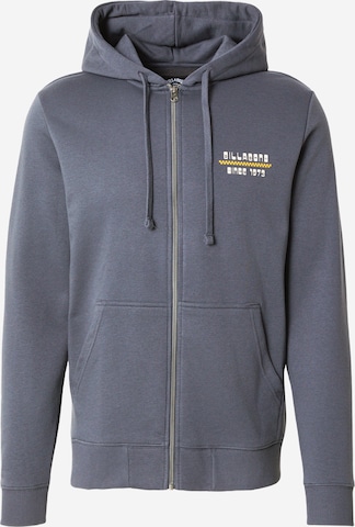 BILLABONG Sweatjacke 'FOUNDATION' in Blau: Vorderseite
