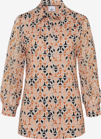 Chemisier DESOTO en marron : devant