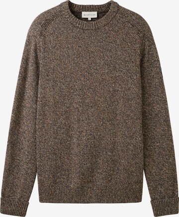 TOM TAILOR Sweater in Brown: front