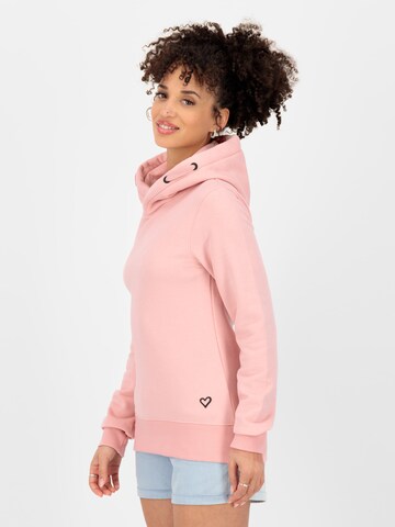 Sweat-shirt 'Brie' Alife and Kickin en rose