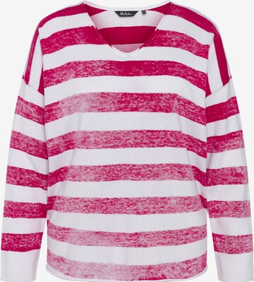 Pull-over Ulla Popken en rose : devant