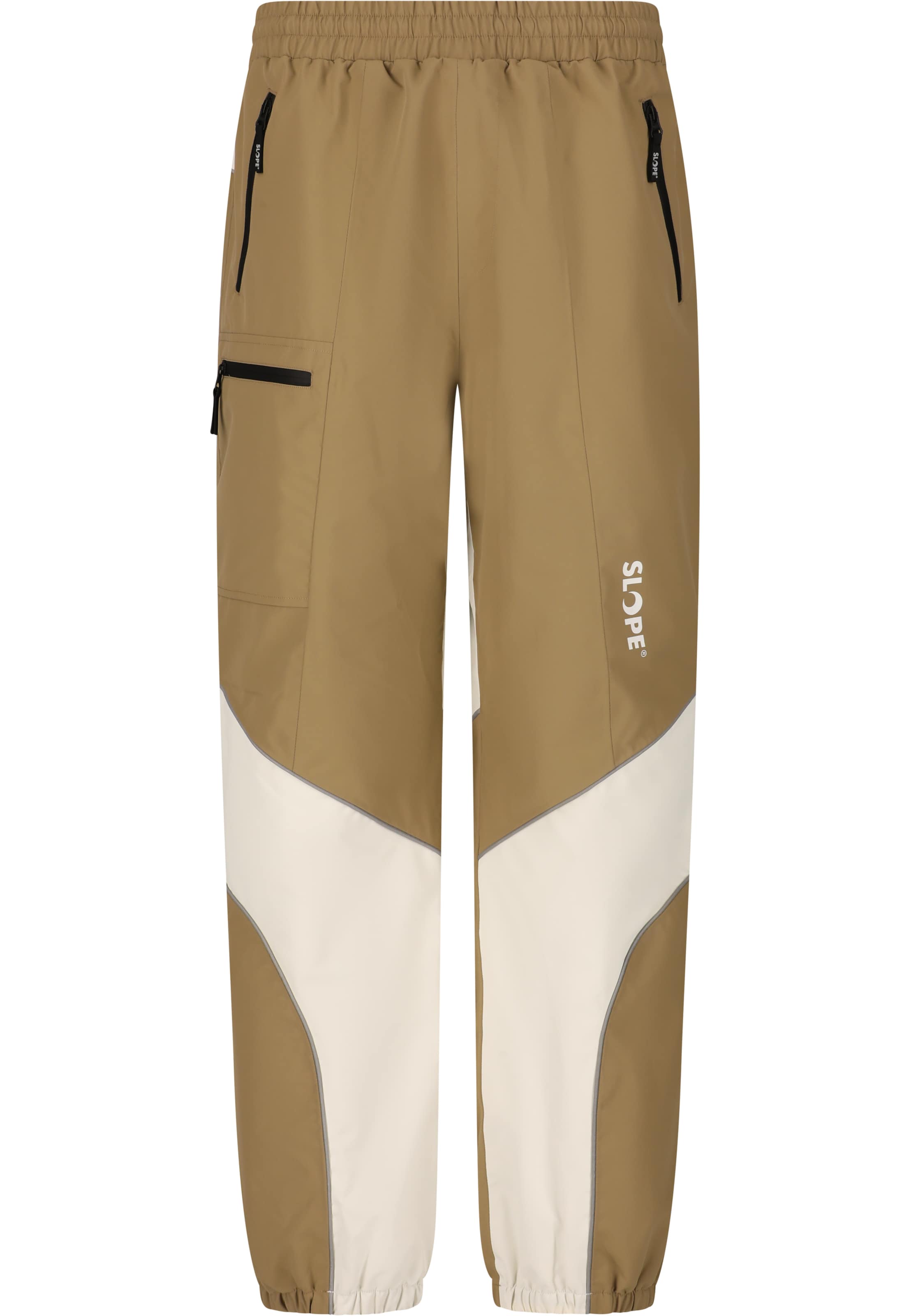 SLOPE Regular Sportbroek 'Blizz' in Beige: voorkant
