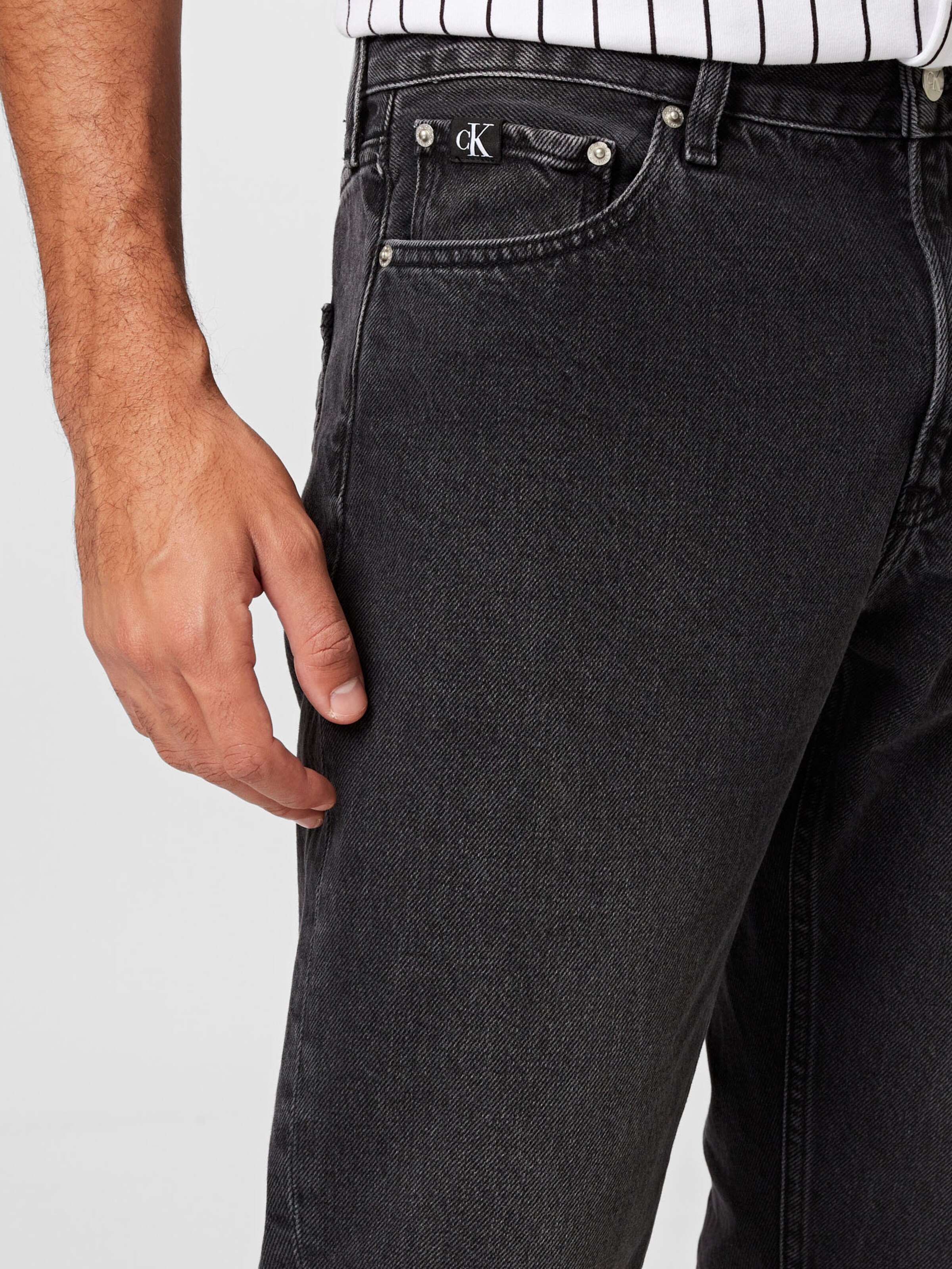 Calvin Klein Jeans Regular Jeans 'DAD' in Black Denim Calvin Klein Jeans Regular Jeans 'DAD' in Black Denim