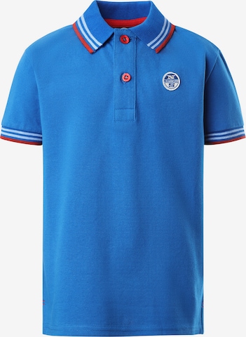 North Sails Poloshirt in Blau: predná strana