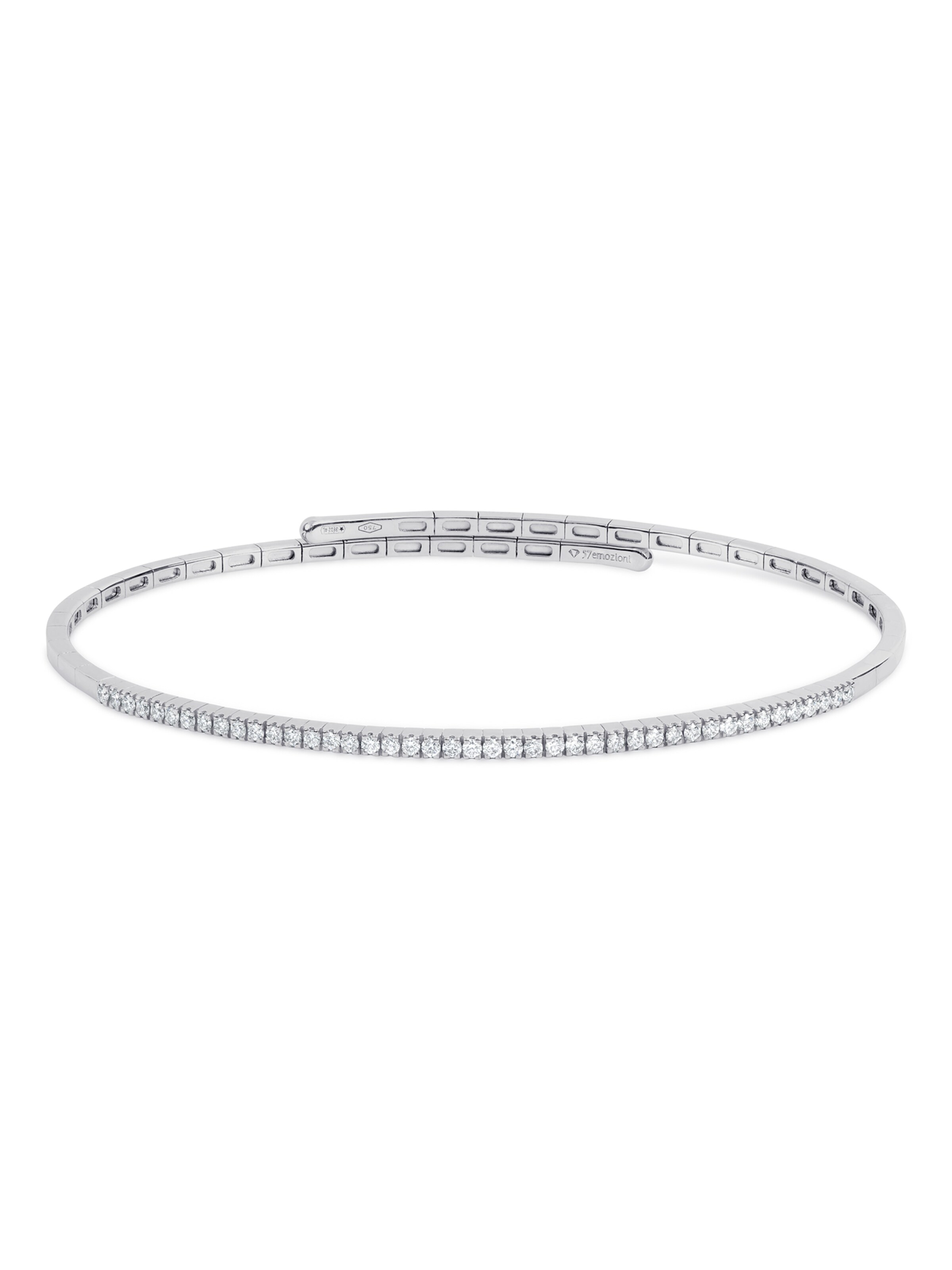 57emozioni Armband 'Diamond' in Zilver