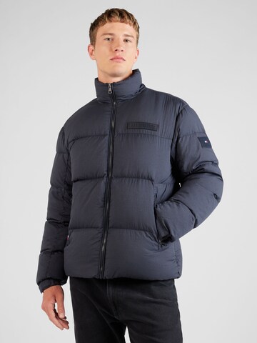 TOMMY HILFIGER Winterjas 'New York' in Blauw: voorkant