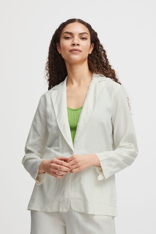 b.young Blazer 'falakka' in White: front