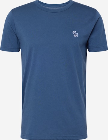 Abercrombie & Fitch Shirt in Blauw: voorkant