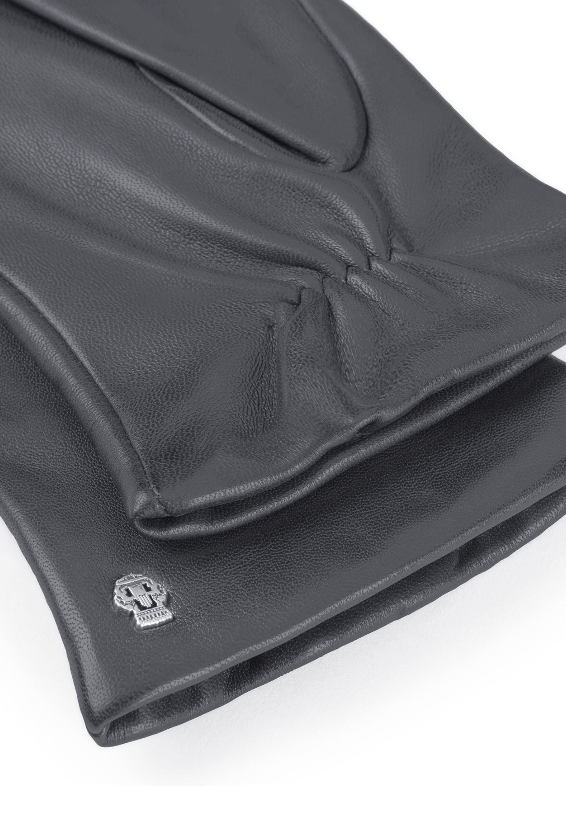 Roeckl Lederhandschuhe 'DOVER' in Grau
