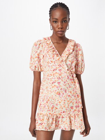 Robe 'POPPY' River Island en orange : devant