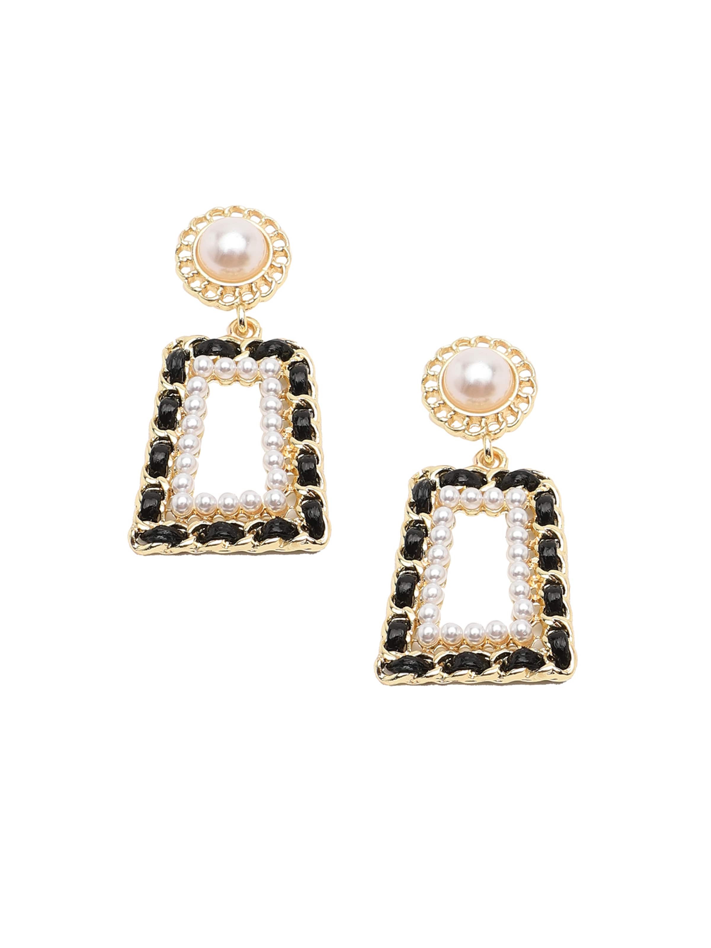 Cercei de la SOHI pe auriu: față