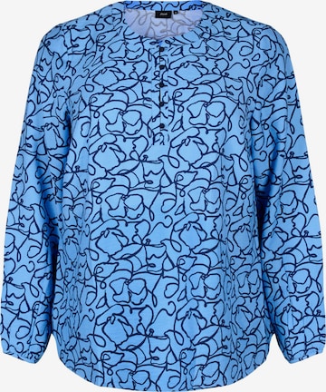 Zizzi Blouse 'Caava' in Blue: front