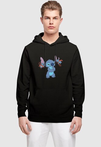 ABSOLUTE CULT Sweatshirt 'Lilo And Stitch - Little Devils' in Schwarz: Vorderseite